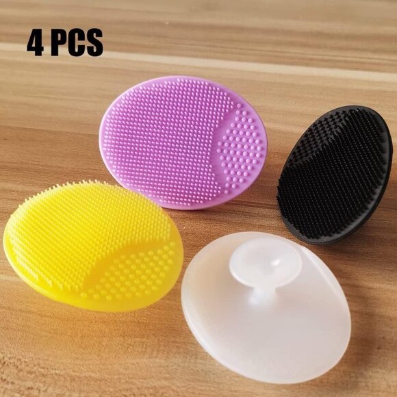 Silicone Facial Cleansing Brush, Soft Face Brush, Blackhead Acne Pore Pad - Face - Picture 5 of 8